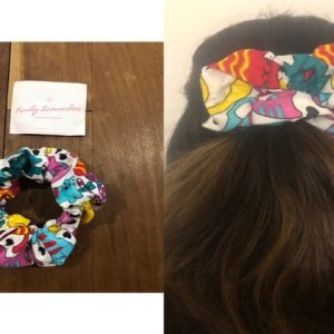 Hair Scrunchie – Kitty Cat