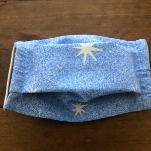 Face Mask – Blue Stars