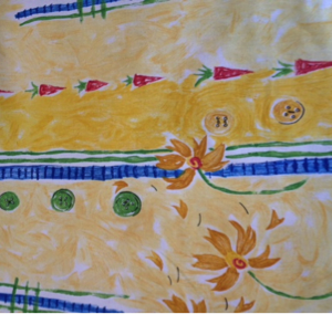 Tablecloth – 140cm x 240cm Buttons