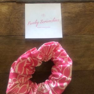 Hair Scrunchie – Pink Hawaii