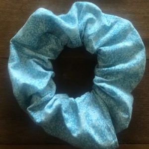 Hair Scrunchie – Misty Blue