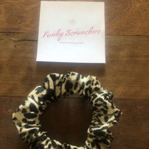 Hair Scrunchie – Leopard