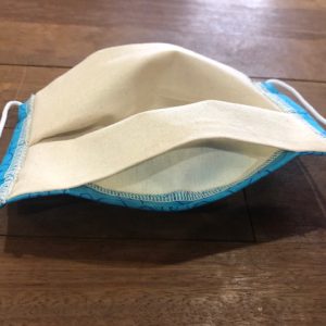 Face Mask – Blue Swirl