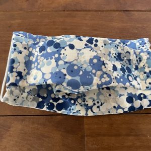 Face Mask – Blue Splatter