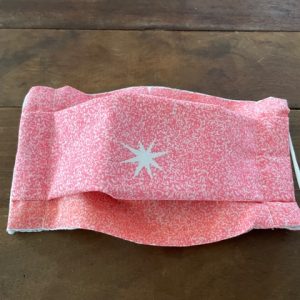 Face Mask – Pink Stars