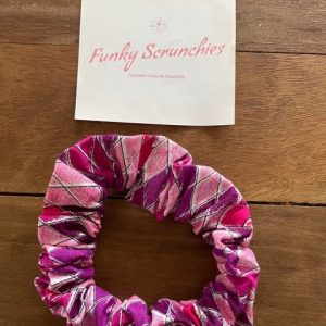 Hair Scrunchie – Anything Pink