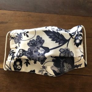 Face Mask – Navy Fleur